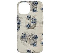 Anatomy Brain Vintage Textbook Diagrams Neuroscience Graphic Case for iPhone 14