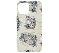 Anatomy Brain Vintage Textbook Diagrams Neuroscience Graphic Case for iPhone 15
