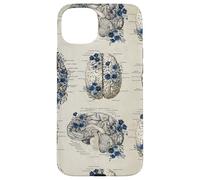 Anatomy Brain Vintage Textbook Diagrams Neuroscience Graphic Case for iPhone 15 Plus