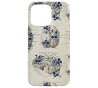 Anatomy Brain Vintage Textbook Diagrams Neuroscience Graphic Case for iPhone 15 Pro Max
