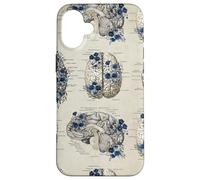 Anatomy Brain Vintage Textbook Diagrams Neuroscience Graphic Case for iPhone 16 Plus