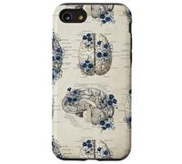 Anatomy Brain Vintage Textbook Diagrams Neuroscience Graphic Case for iPhone SE (2020) / 7/8