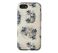 Anatomy Brain Vintage Textbook Diagrams Neuroscience Graphic Case for iPhone SE (2020) / 7/8