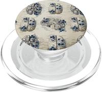 Anatomy Brain Vintage Textbook Diagrams Neuroscience Graphic PopSockets PopGrip for MagSafe