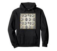 Anatomy Brain Vintage Textbook Diagrams Neuroscience Graphic Pullover Hoodie