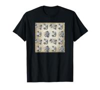 Anatomy Brain Vintage Textbook Diagrams Neuroscience Graphic T-Shirt