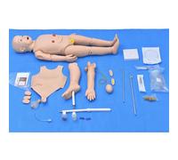 Anatomy Doll Figure Model for Nursing Training with Airway Management, Venipuncture, Catheterization, Ostomy Care, and Movable Joints, Anatomical Models Human Body Study Tools