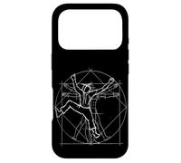 Anatomy Drawing Vitruvian Man Inspirational Climber Case for iPhone 17 Pro