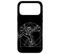 Anatomy Drawing Vitruvian Man Inspirational Climber Case for iPhone 17 Pro Max