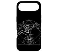 Anatomy Drawing Vitruvian Man Inspirational Climber Case for iPhone Air