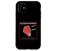 Anatomy Illustration - Gluteus Maximus Medius Minimus Case for iPhone 11