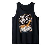 Anatomy is Just Shapes Having A Bad Day Drawing Artist Tank Top