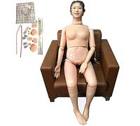 Anatomy Models,Menschliches Modell, Weiblicher Pflegepatienten-Demonstrationspuppenk?rper, Krankenpflegef?higkeits-Trainingspuppe Lebensgro?e Puppe Ganzk?rper 160Cm
