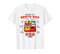 Anatomy of a Bento Box Cute Kawaii Food Japanese Style T-Shirt
