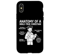 Anatomy Of A Bible True Christian Verse Study Humor Case for iPhone X/XS