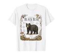 Anatomy of a Black Bear Appalachia Great Smoky Mountains T-Shirt