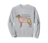Anatomy of a Chocolate Lab Sweatshirt