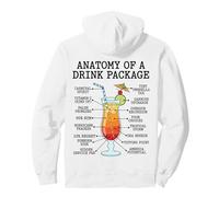Anatomy Of A Drink Package Blame it on Funny Cruise Meme Pullover Hoodie