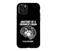 Anatomy Of A Drummer's Brain In The Pocket Case for iPhone 11 Pro