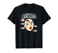 Anatomy of A Face Dancer Lip Sync Diagram T-Shirt