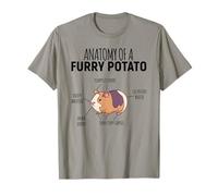 Anatomy Of A Furry Potato Guinea Pig Lover T-Shirt