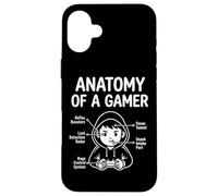 Anatomy Of A Gamer Reflex Loot Snack Focus Case for iPhone 16 Plus