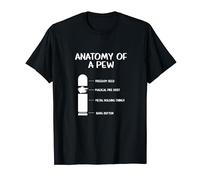 Anatomy Of A Pew Gun Bullet Shooting Firearms Police T-Shirt