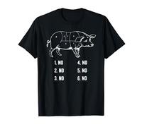 Anatomy Of A Pig, Plant Based Vegan Animal Rights T-Shirt