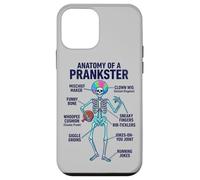 Anatomy of a Prankster Skeleton Funny Mischief Maker Case for iPhone 12 mini