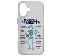 Anatomy of a Prankster Skeleton Funny Mischief Maker Case for iPhone 17