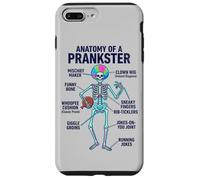 Anatomy of a Prankster Skeleton Funny Mischief Maker Case for iPhone 7 Plus/8 Plus