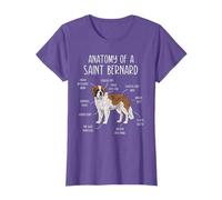 Anatomy Of A Saint Bernard Dog St. Bernard T-Shirt