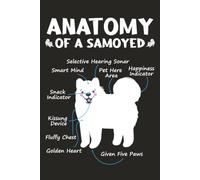 Anatomy of a Samoyed Companion Guide: College Notebook Featuring a Fun Samoyed Cartoon Design for Dog Lovers, Students, Writers, and Proud Samoyed Owners