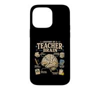 Anatomy of A Teacher Brain Funny Teaching Case for iPhone 14 Pro Max