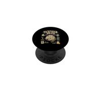 Anatomy of A Teacher Brain Funny Teaching PopSockets Adhesive PopGrip
