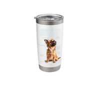 Anatomy of Amazon missingA Brussels Griffon Stainless Steel Insulated Tumbler