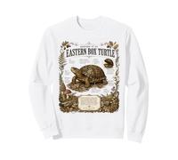 Anatomy of an Eastern Box Turtle Reptiles Wetlands Forestry Sweatshirt
