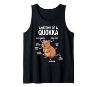 Anatomy of an Quokka Funny Quokka Lover Costume Tank Top