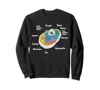 Anatomy Of Cell Biology Biologist Science Student Graduation Sweatshirt
