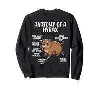 Anatomy of Hyrax Funny Hyrax Animal Lover Costume Sweatshirt