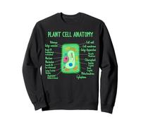 Anatomy Of Plant Cell Biology Biologist Science Student Sweatshirt