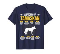 Anatomy Of Tamaskan Dog Lover T-Shirt