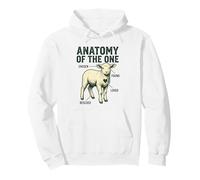 Anatomy Of The One Chosen Rescued Lamb Jesus Pullover Hoodie