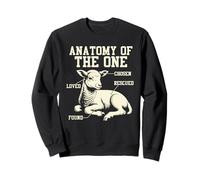 Anatomy Of The One Chosen Rescued Lamb Jesus Sweatshirt