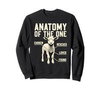 Anatomy Of The One Chosen Rescued Lamb Jesus Sweatshirt