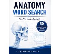 Anatomy Word Search: Large Print Puzzles for Nursing Students