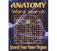 Anatomy word search puzzle book - Large Print: Word Searches with Easy to Read Print about Human Anatomy, Body Parts, Organs and More | 8.5x11 inches, ... Thoughtful Anatomy Puzzle Gift for Free Time