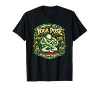 Anatomy Yoga Pose Practice T-Shirt