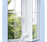ANAUU Universal Air Con Window Seal Kit for Portable Air Conditioner and Tumble Dryer, AC Window Seal with Adhesive Fastener, Multi-Size (300CM/118)