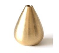 Anawakia Mini Incense Holder Incense Burner Holder Copper (Teardrop Shape L)